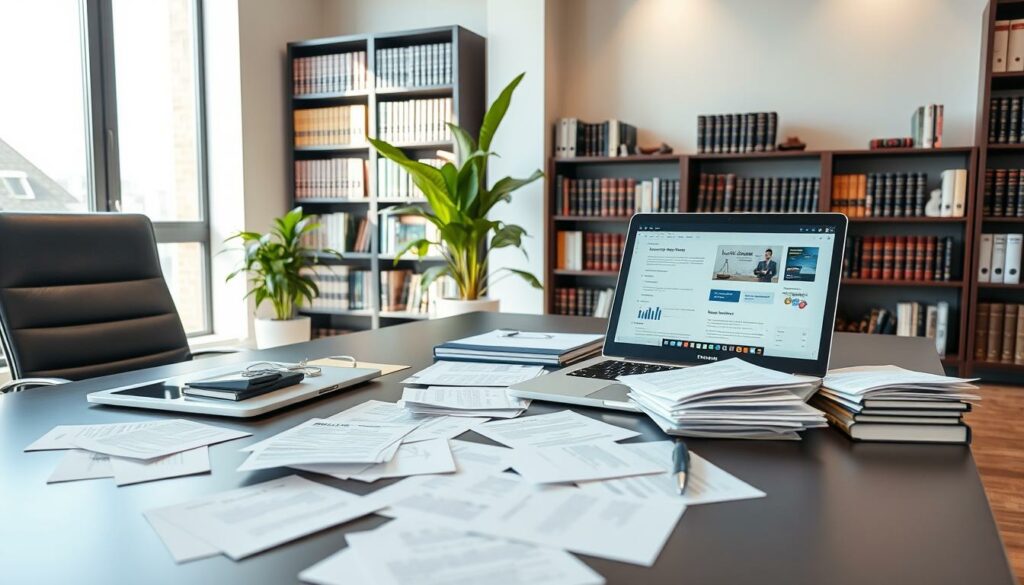 Cabinet de services juridiques en Tunisie - bureau professionnel avec codes de droit